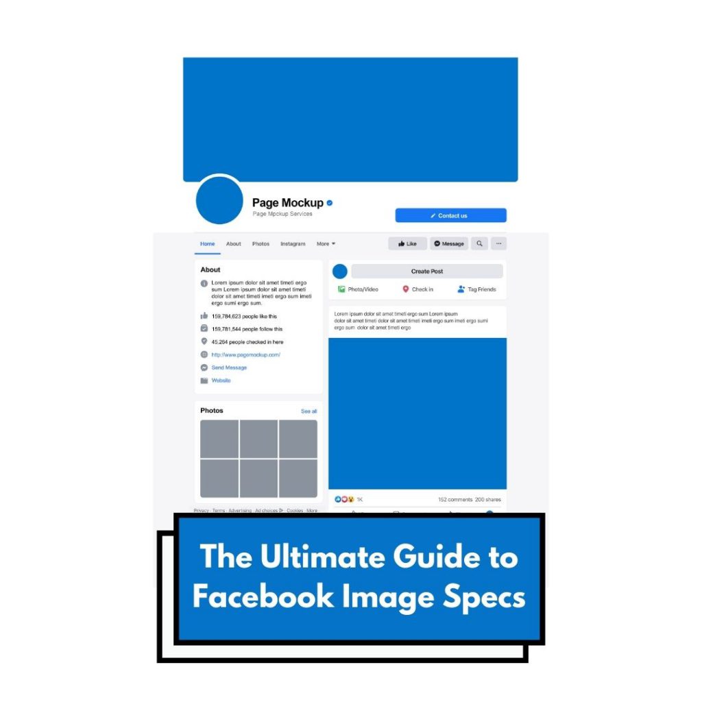 The Ultimate Guide to Facebook Image Specs