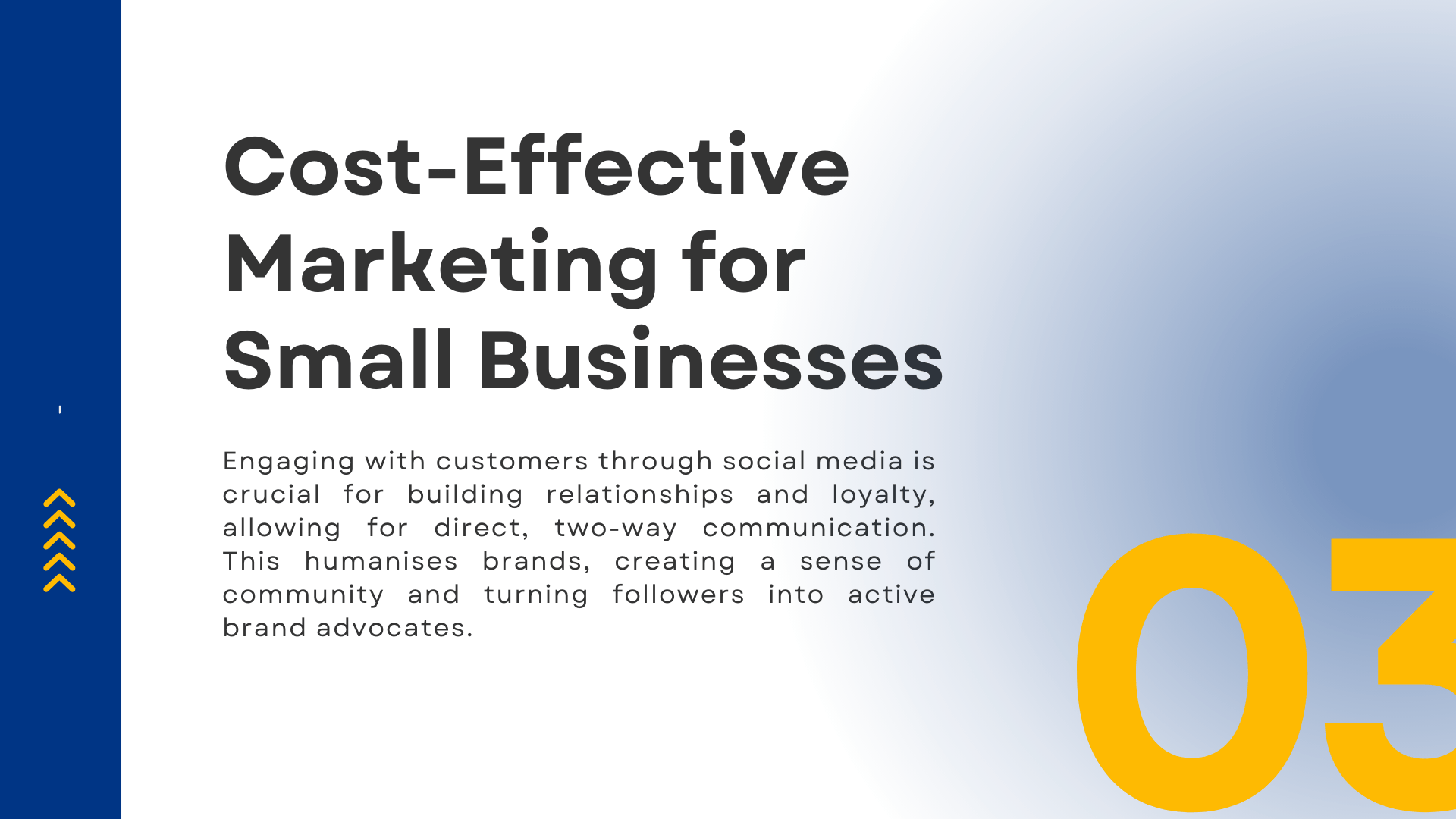 Cost-effective marketing for small businesses